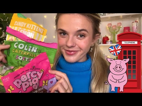 ASMR For Charity 🇬🇧 Trying British Sweet Treats 🍬
