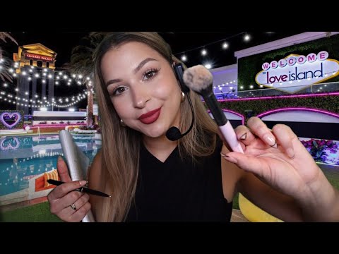 ASMR Getting you ready for set 🎬 (ur the next Love Island Bombshell💋)