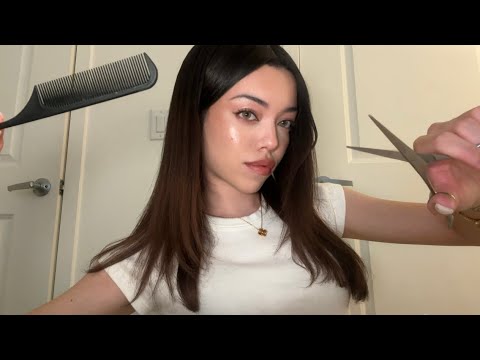 ASMR Girl Next Door Cuts Your Hair!