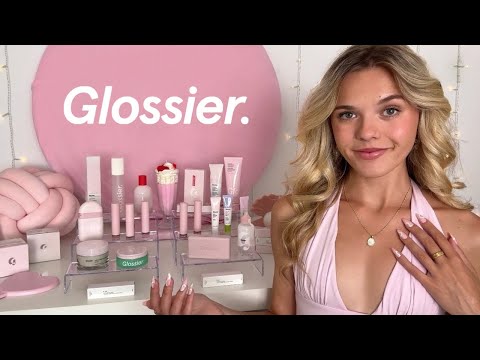 ASMR Glossier Store Roleplay 🌸🐇🎀 (skincare, fragrance, makeup)