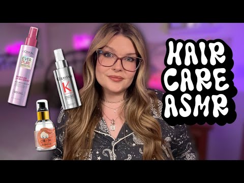 ASMR Hair Care Routine