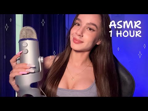 ASMR INAUDIBLE WHISPER 😍 1 HOUR TRIGGER (mouth sounds & tingles for sleep)