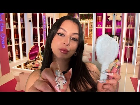 ASMR Love Island girl does your makeup 💄(You fancy her man?!?)
