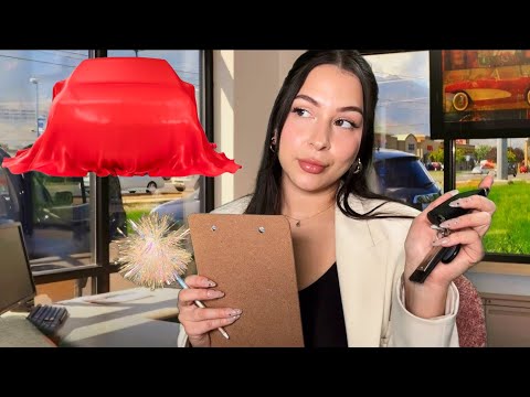 ASMR Scammer girl helps u buy ur dream car😍🚗
