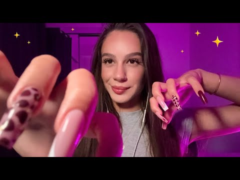ASMR scratching your face until you fall asleep 😴 @edafoxxASMR