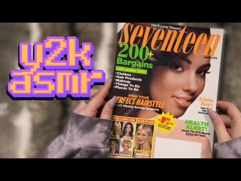 ASMR Seventeen Magazine Flip Thru