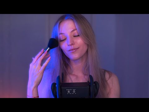 ASMR Super Soft Ear Brushing To Make You Sleepy & Ease Your Mind *Low Light*