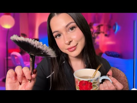 ASMR Taking care of you after a Thanksgiving Food Coma 🥧🛌✨