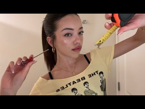 ASMR Tingly Mechanic Attempts To Fix You! 🔨