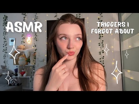 ASMR triggers I forgot about 🥺🫧