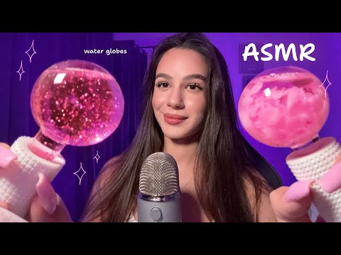ASMR WATER GLOBES 😍 1 HOUR TRIGGER