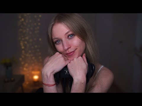 ASMR You Want A Tingle Massage? (Dry Ear Massage, Breathing, Blowing, Finger Flutters, Hair Play…)