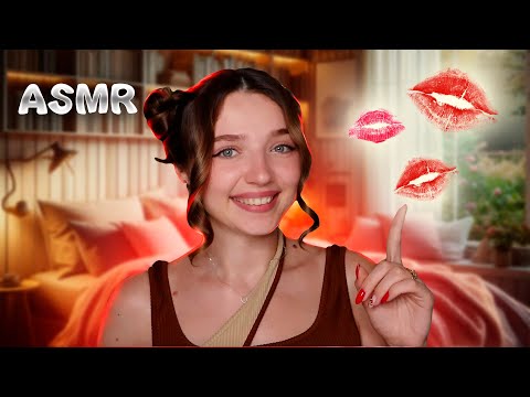 ASMR🎧mouth sounds, kisses and purrs💋😻