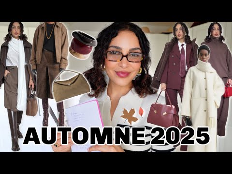 AUTOMNE 2025 : Les tendances mode portables !