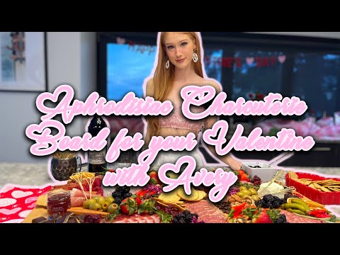 Avery Skye's Valentine Charcuterie Board