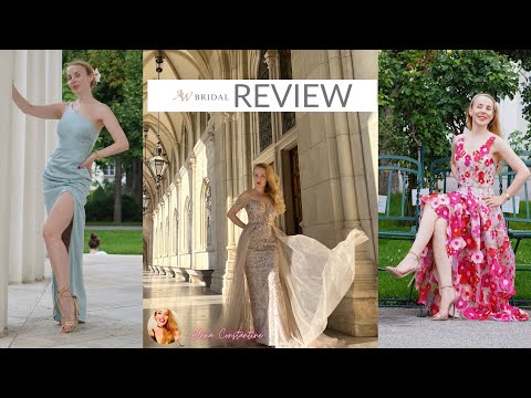 AW BRIDAL REVIEW| DRESSES TRY ON| STYLING| INFO|
