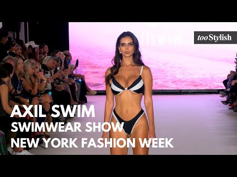 AXIL SWIM | Spring Summer | New York Fashion Week NYFW | tooStylish Fashion Show Runway Review [4K]