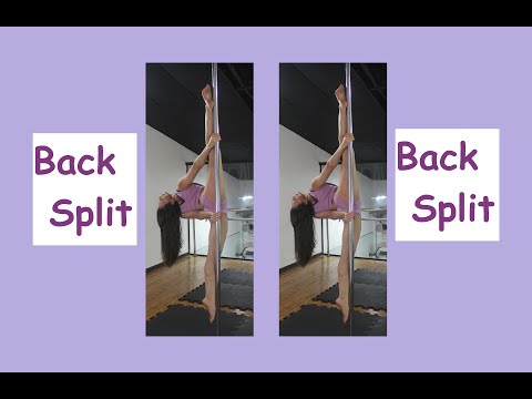 Back Split – Tutoriais de Pole Dance por Alessandra Rancan