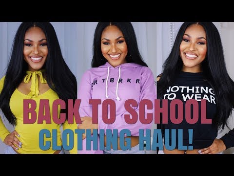 Back to School Clothing Haul 2017-18 | Try-on! Fashion Nova