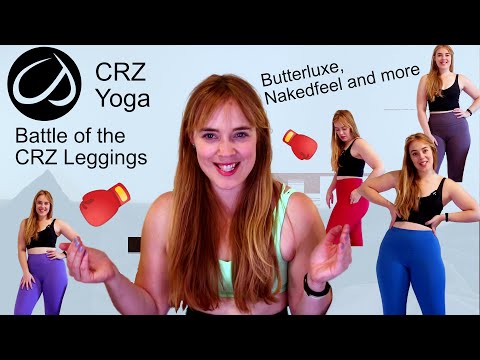 Battle Of The CRZ Yoga Leggings! | Best Lulu Dupes | Ranking Each Collection | Try On And Review