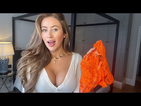 BEHIND THE SCENES LINGERIE TRY ON HAUL