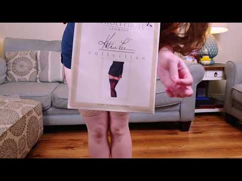 BEIGE THIGH HIGHS VINTAGE STOCKINGS & NYLON LEGS