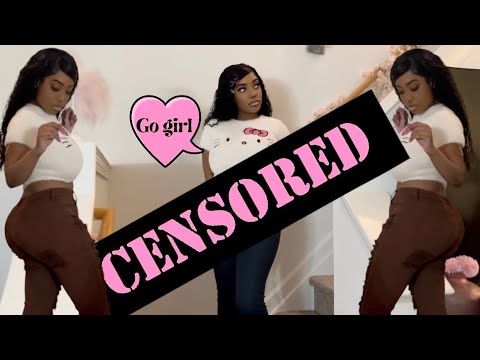 Best 4K Jeans try on haul | Misswandaxo ♡