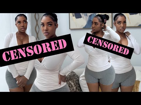Best 4k try on haul shorts and gym workout shorts | Misswandaxo ♡
