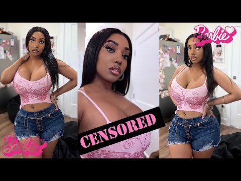 Best 4k try on haul top 34 DDD 2024 | Misswandaxo ♡
