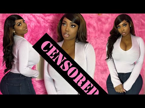 Best 4k try on haul transparent sweater tops 34/36 DDD | Misswandaxo ♡