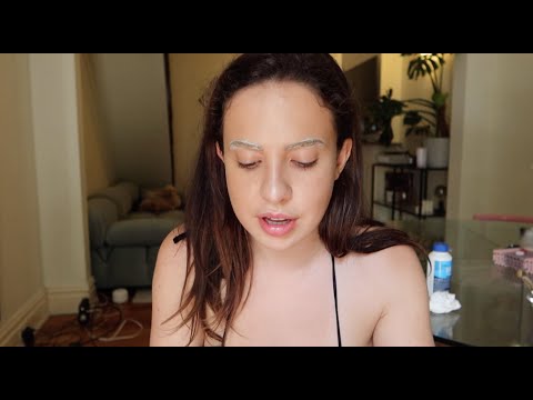 BLEACHING MY BROWS *GONE WRONG*