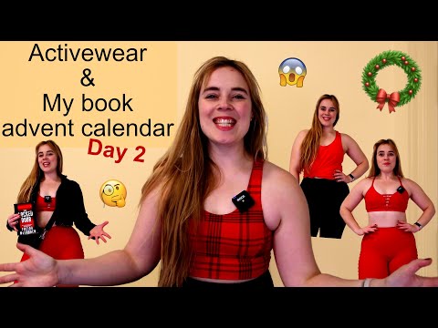 Books & Activewear! | My Book Advent Calendar Part 2 | Fun Gym & Lifestyle Outfits
