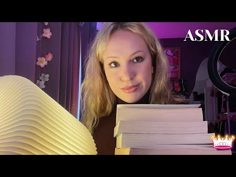 Books & personal attention: tingly bookshop roleplay & pamper sesh 📚✨ | ASMR