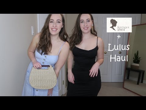 BOUTIQUE 1861 + LULUS | Canadian Review + Haul