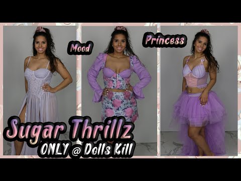 BRAND NEW Dolls Kill Sugar Thrillz Collection | Be a Princess IRL Haul