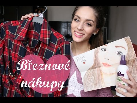 Březnové nákupy 2015