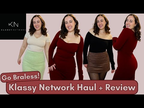 Brutally Honest Klassy Network Brami Review | Bodysuits, Tops, and Dresses That Let You Go Bra Free!