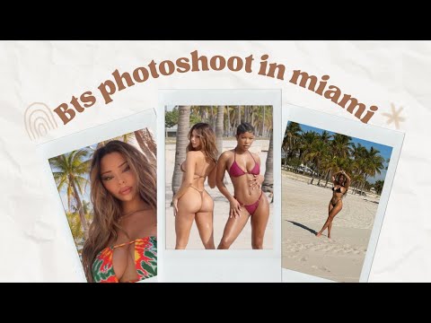 BTS OF MY BIKINI PHOTSHOOT IN MIAMI BEACH | TIANA MUSARRA