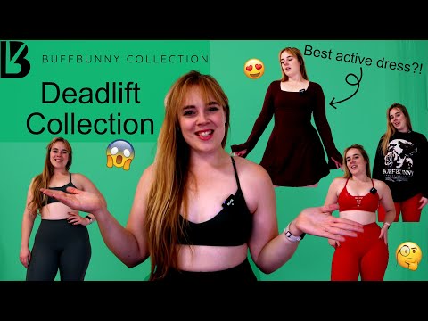 Buffbunny Deadlift Collection Try On Haul | Belated Halloween Launch Review | New Fabric & A Dress?!