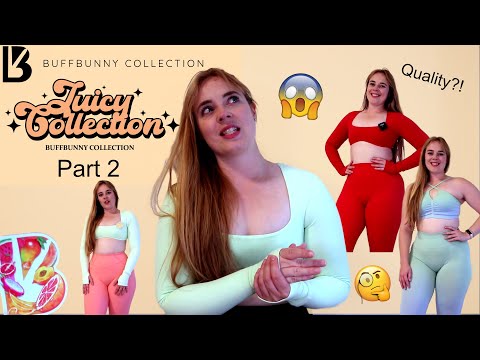 Buffbunny Juicy Collection Try On Part 2! | More Colours & Styles | Leggings Are Too Sheer?!