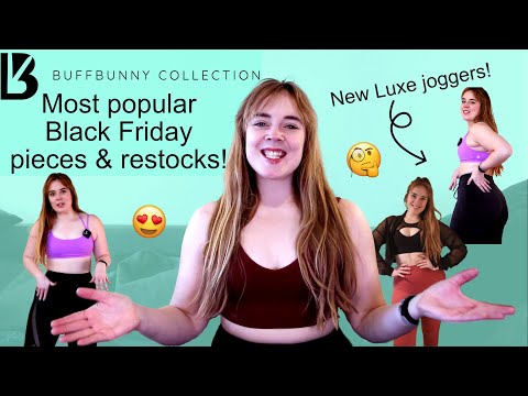 Buffbunny New Black Friday Pieces & Restocks Incl. The New Luxe Joggers! | Better Than Cloud?!