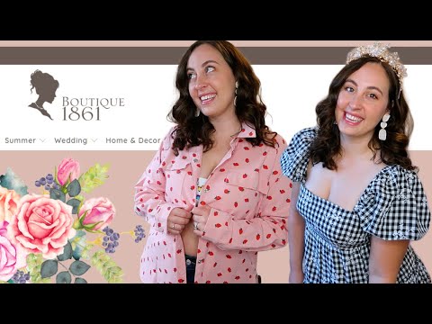 Buying Unique Clothing | Strawberry Print Jackets, Butterfly Tiaras, and More from Boutique 1861