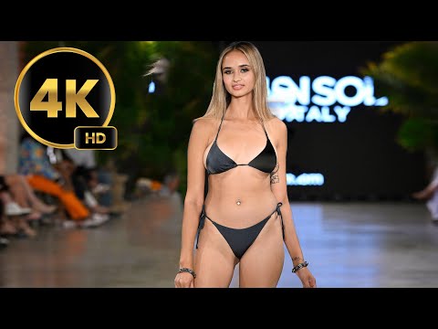 Carmen Sol At Los Angeles Swim Week | Full Show 4K