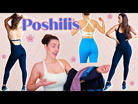 Catsuit? OMG feeling? New HOT activewear brand! POSHILIS 🌸 // Full review & Try on