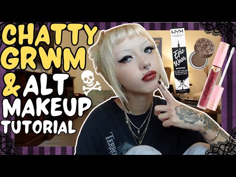 CHATTY GRWM/ALT MAKEUP TUTORIAL| life updates, fav products, chatting