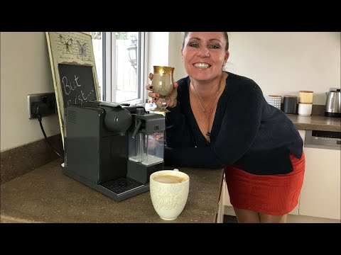 Check out my new Delonghi Nespresso coffee machine ❤️❤️🤩🎁☕️☕️