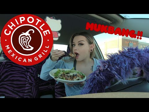 Chipotle Mukbang | Eat Lunch with Me!