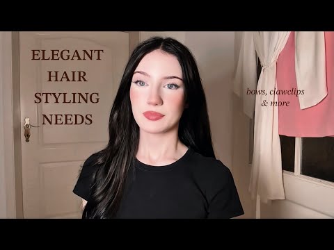 Classy Hairstyle Essentials | bows, clawclips & more