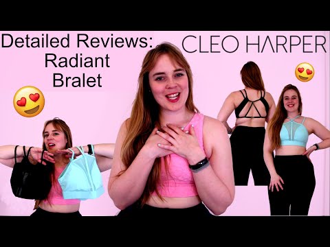 Cleo Harper Radiant Bralet | Single Piece Review | The Cutest Sports Bra?!