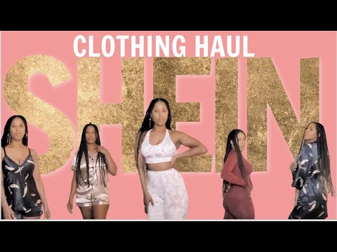 CLOTHING HAUL + try on| Shein | Pajamas and Workout addition